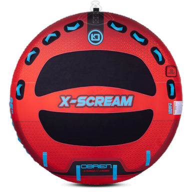 O'Brien X-Scream Boat Tube in red and black