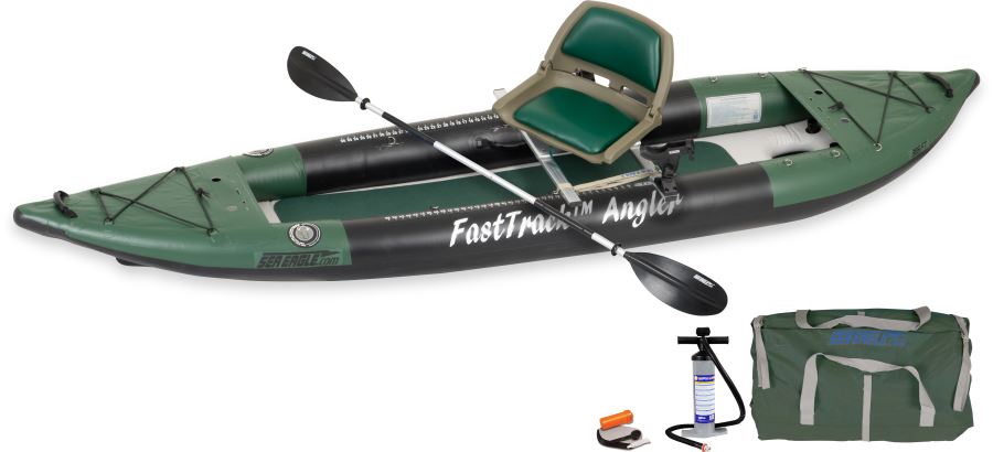 Sea Eagle 385fta FastTrack Angler Inflatable Kayak with swivel seat