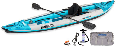 Sea Eagle 385ft FastTrack V-Bottom Inflatable Kayak - solo
