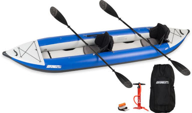 Sea Eagle 420X Explorer Inflatable Kayak with Carbon paddles