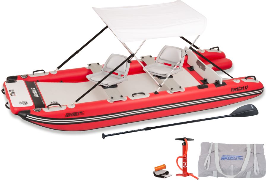 Sea Eagle FastCat12 with Swivel seats and Canopy