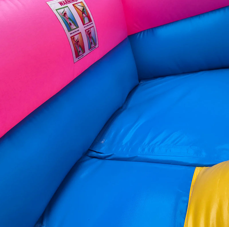Interior of waterslide
