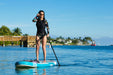 Obrien Hilo Stand Up Paddleboard with a woman paddling