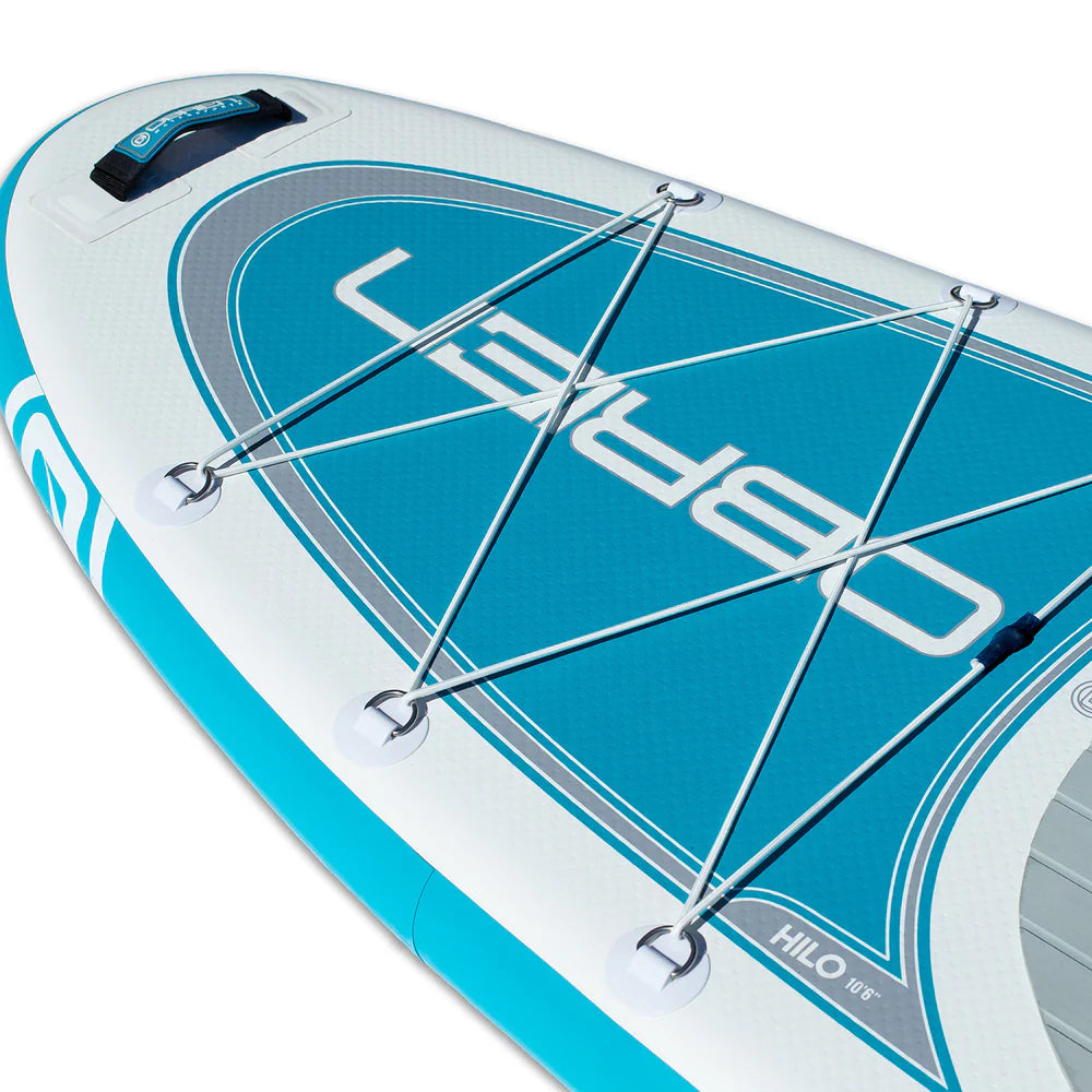 O'Brien Hilo Inflatable Stand Up Paddleboard bungee