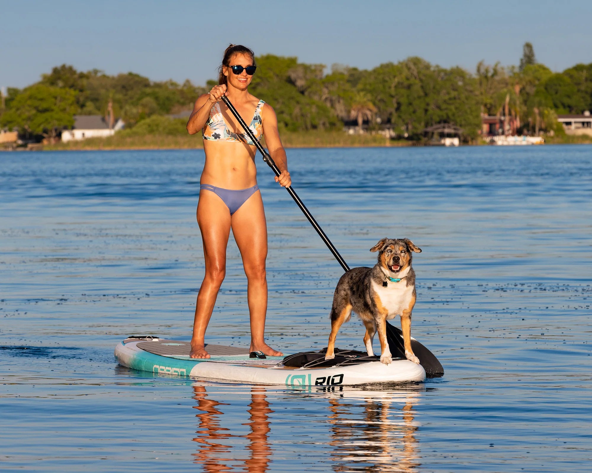 O'Brien Rio Inflatable Stand Up Paddleboard Package