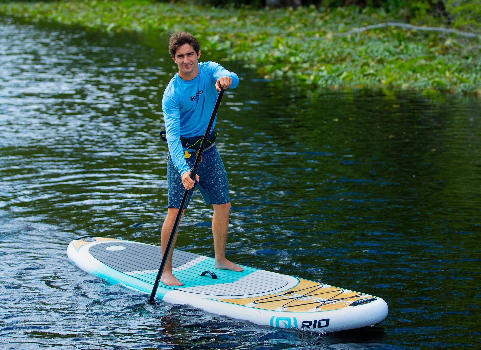 O'Brien Rio Inflatable Stand Up Paddleboard Package