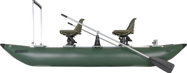 Sea Eagle 375fc FoldCat Inflatable Fishing Boat- side view