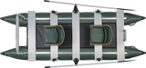 Sea Eagle 375fc FoldCat Inflatable Fishing Boat top view