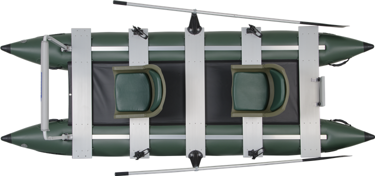 Sea Eagle 375fc FoldCat Inflatable Fishing Boat top view