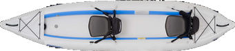 Sea Eagle Classic 385 FastTrack Inflatable Kayak- top view